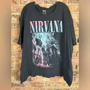 Nirvana Shirt Black Size XL